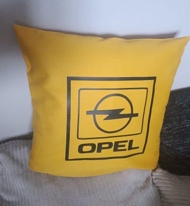 Opel Fan Kissenbezug Logo 1978-87