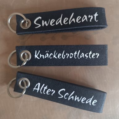 3 Schlüsselanhänger mit Aufdruck passend zu deinem Volvo