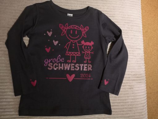 Geschenk für Schwester oder Bruder zur Geburt