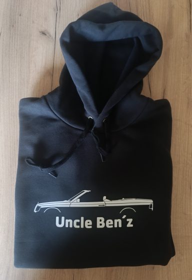 Hoodie Mercedes Benz W124 Cabrio