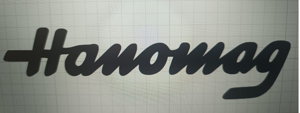 T-Shirt mit altem Hanomag Schriftzug