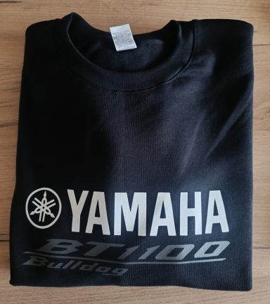 T-Shirt mit Yamaha BT1100 Bulldog Aufdruck