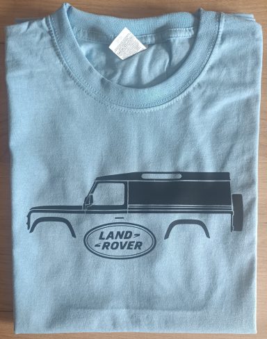 T-Shirt mit Land Rover Defender 110 VAN