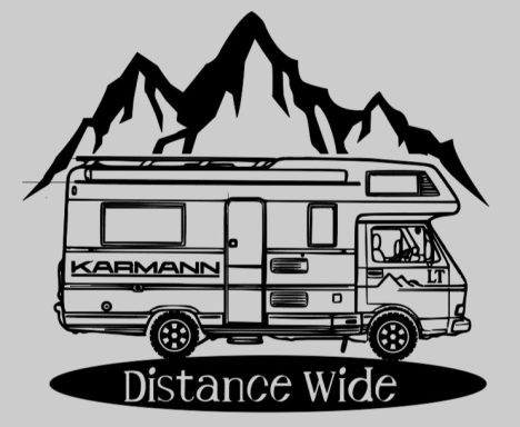 T-Shirt mit VW Karmann LT Distance Wide