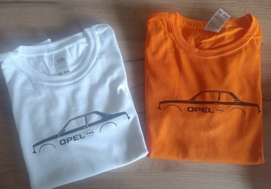 T-Shirt in Kindergröße Opel Ascona B