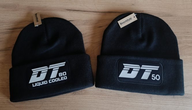 Beanie mit Yamaha DT Aufdruck