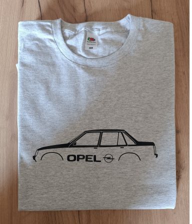 T-Shirt mit Silhouette eines Opel Corsa TR