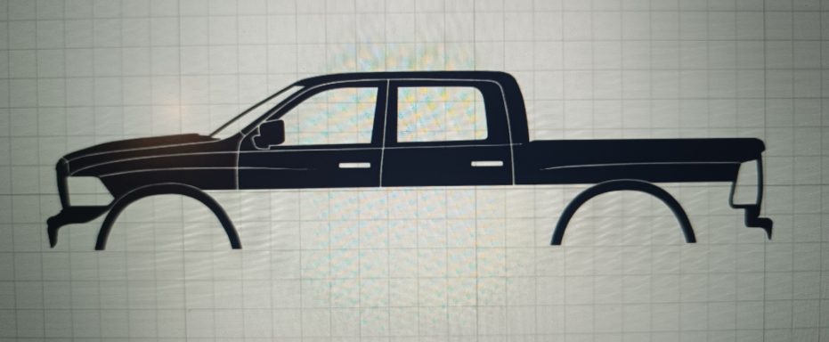 T-Shirt Dodge Ram CrewCab von 2010