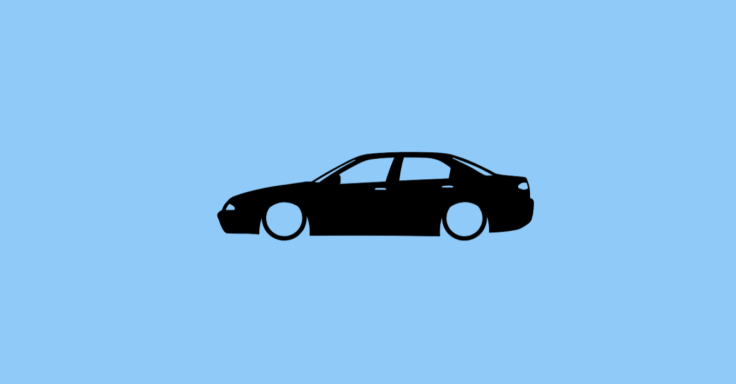 Aufkleber Silhouette Alfa Romeo 166