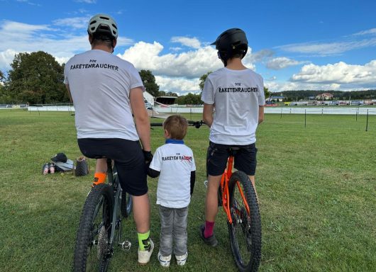 T-Shirt für Fahrrad-Team