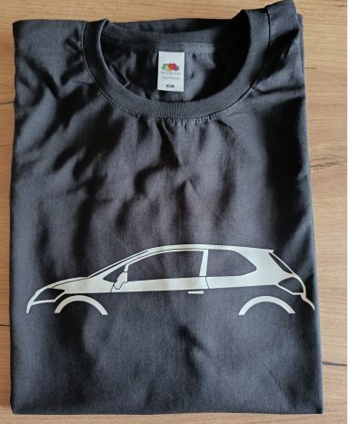 T-Shirt mit Toyota Auris Silhouette