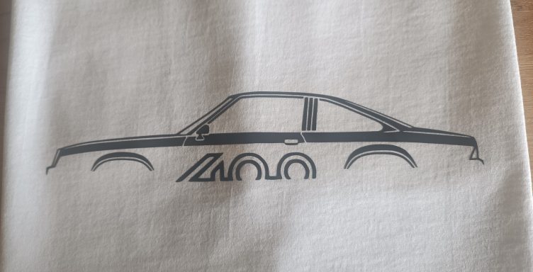 T-Shirt mit Opel Manta 400