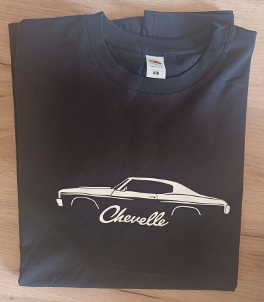 T-Shirt mit Silhouette eines Chevrolet Chevelle SS