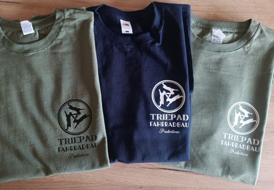 Triepad T-Shirts Fahrradbau Paderborn