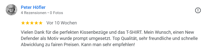 Bewertung Holzbike Auszug aus unseren Google Bewertungen