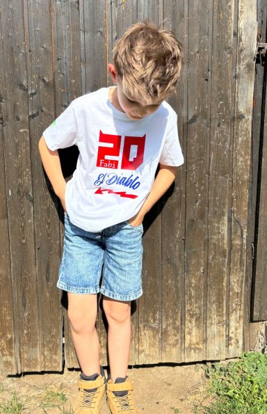 T-Shirt mit Aufdruck El Diablo